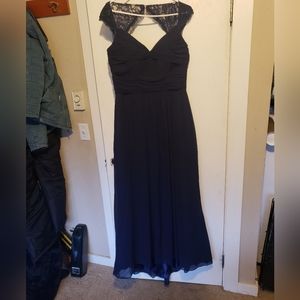 US12 Navy Evening Gown
